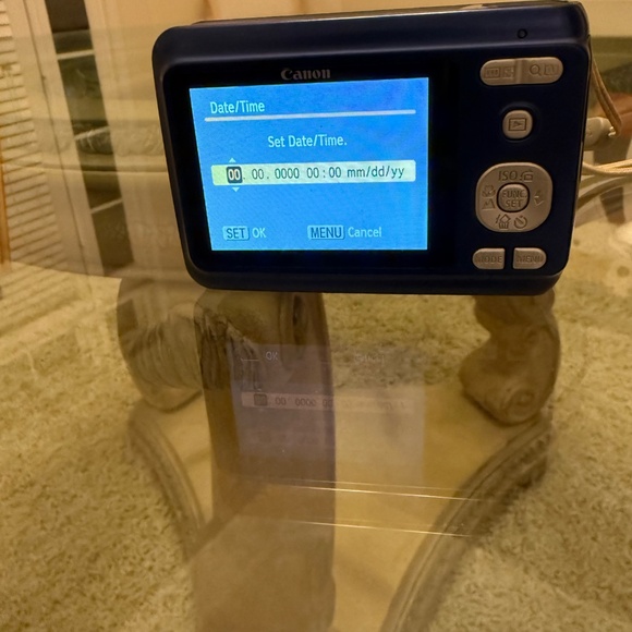 Canon PowerShot A480 10.0MP Digital Camera Blue Tested & Working - Picture 7 of 10